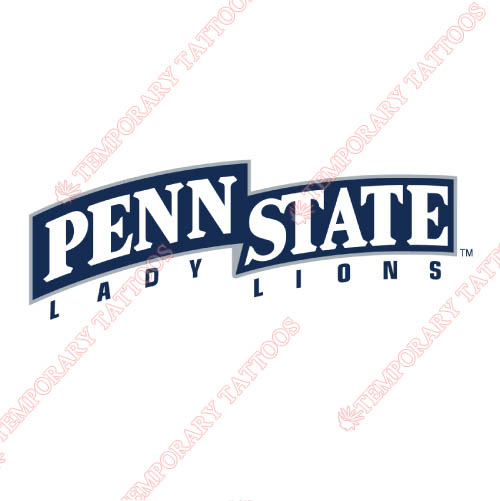 Penn State Nittany Lions Customize Temporary Tattoos Stickers NO.5875